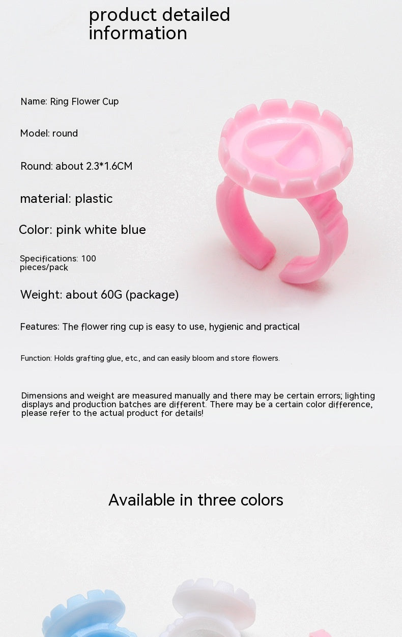 Eye Lash Glue Ring