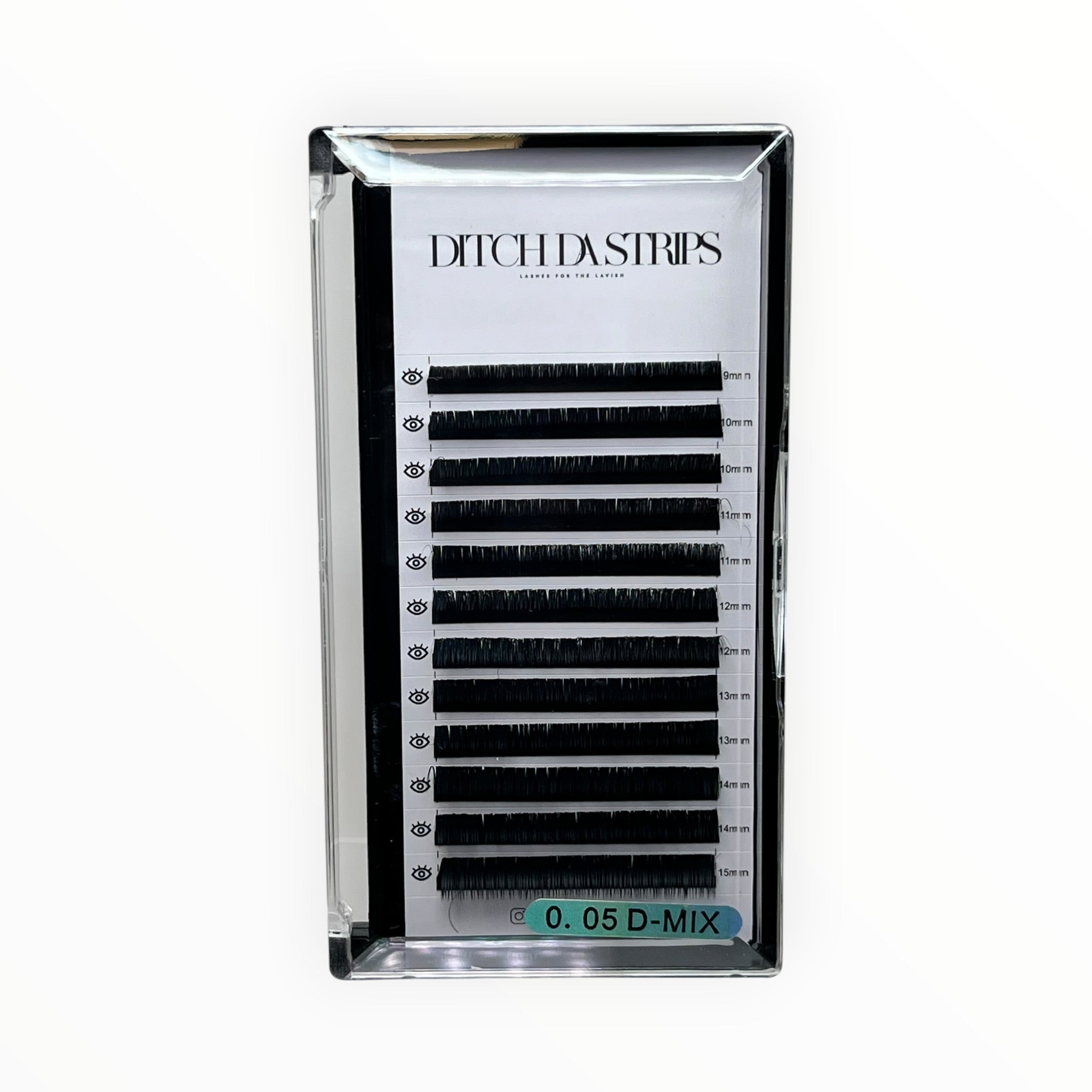Cashmere Lash Extensions: Mixed Length